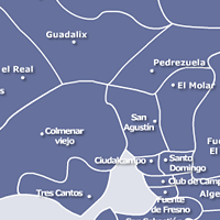 Mapa de Servicio Tecnico de Calderas Madrid Norte